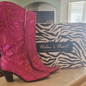 Blingy western Boots